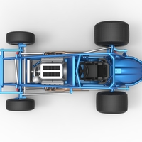 Sprint car Base Scale 1:25 - Thumbnail 11