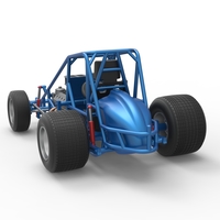 Sprint car Base Scale 1:25 - Thumbnail 14