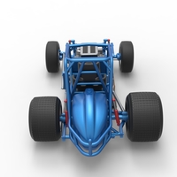 Sprint car Base Scale 1:25 - Thumbnail 17