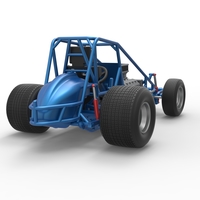 Sprint car Base Scale 1:25 - Thumbnail 18