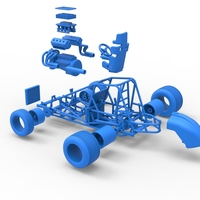 Sprint car Base Scale 1:25 - Thumbnail 25