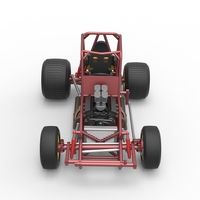 Vintage Sprint car Base Scale 1:25 - Thumbnail 8