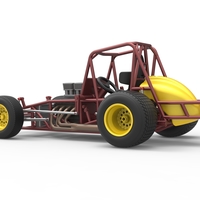 Vintage Sprint car Base Scale 1:25 - Thumbnail 13