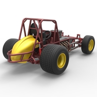 Vintage Sprint car Base Scale 1:25 - Thumbnail 17