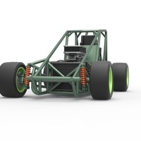 Pavement Sprint car Base 1:25 - Thumbnail 6