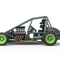 Pavement Sprint car Base 1:25 - Thumbnail 9