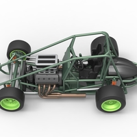 Pavement Sprint car Base 1:25 - Thumbnail 10