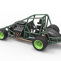 Pavement Sprint car Base 1:25 - Thumbnail 12