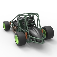 Pavement Sprint car Base 1:25 - Thumbnail 14