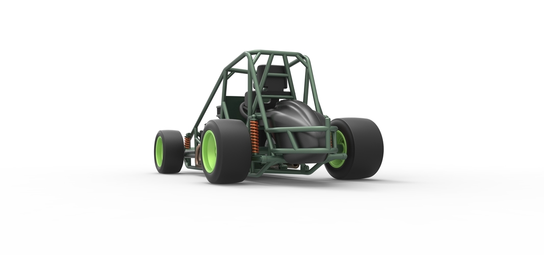 Pavement Sprint car Base 1:25 3D Print 540535