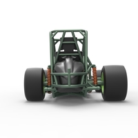 Pavement Sprint car Base 1:25 - Thumbnail 16