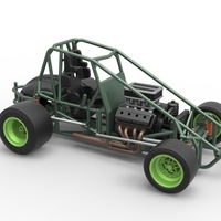 Pavement Sprint car Base 1:25 - Thumbnail 20