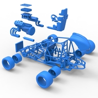 Pavement Sprint car Base 1:25 - Thumbnail 25