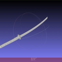 Metal Gear Rising Jetstream Sam Muramasa Sword And Sheath - Thumbnail 6