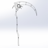 Hololive Mori Calliope Scythe Assembly - Thumbnail 4
