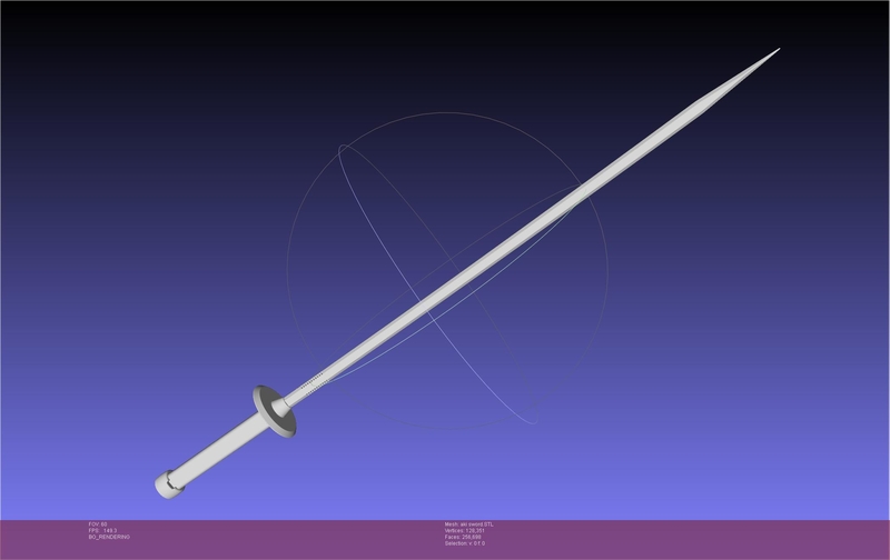 Chainsaw Man Aki Curse Sword Assembly