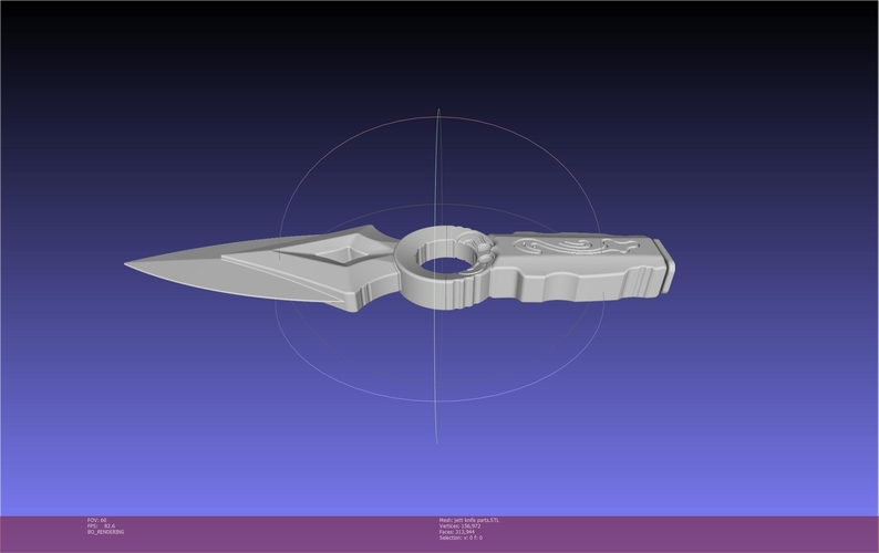 Valorant Jett Knife  3D Print 540641