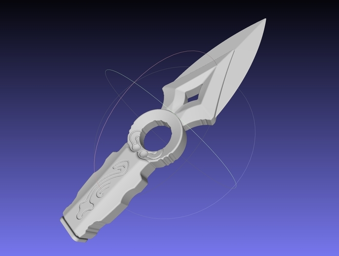 Valorant Jett Knife  3D Print 540643