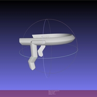 Overwatch Mercy Headgear Printable Model - Thumbnail 1