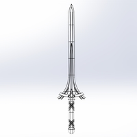 Sword Art Online Alicization Asuna Underworld Sword - Thumbnail 5