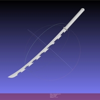 Demon Slayer Inosuke Katanas Assembly - Thumbnail 4