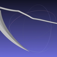 Durarara Celty Scythe Model - Thumbnail 2