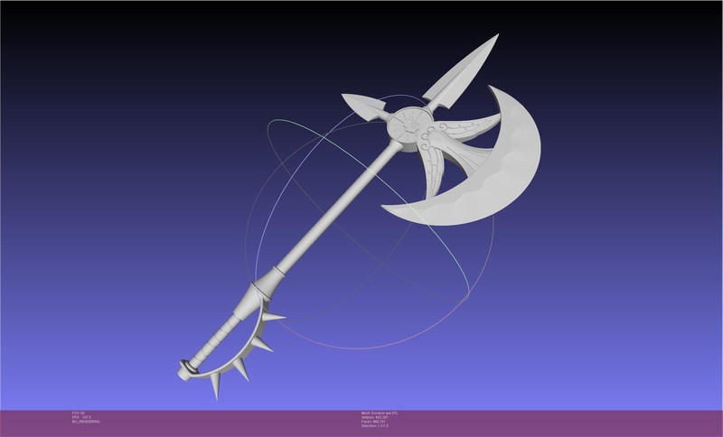 Seven Deadly Sins Escanor Axe Rhitta