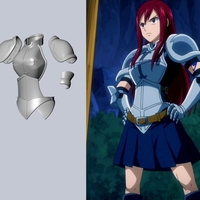 Fairy Tail Erza Scarlet Heart Kreuz Armor Set - Thumbnail 5