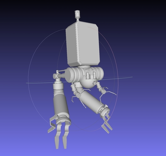 Simplified NieR Automata Pod 042 Basic Model 3D Print 540729