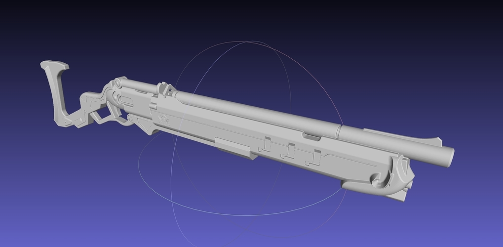 Overwatch Ashe Rifle Assembly 3D Print 540745