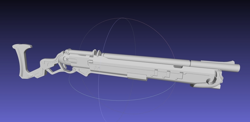 Overwatch Ashe Rifle Assembly