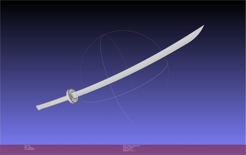 Demon Slayer Tanjiro Katana And Sheath 