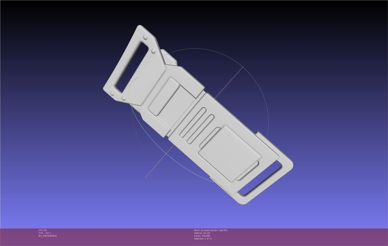 Star Wars The Mandalorian Bo Katan Belt Cover 3D Print 540777