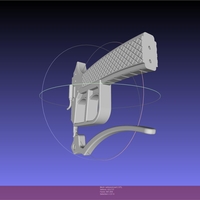 Attack On Titan Sword Printable Assembly - Thumbnail 4