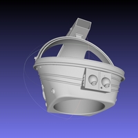 ALIEN Spacesuit Helmet Printable Replica - Thumbnail 4