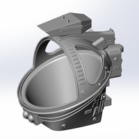 ALIEN Spacesuit Helmet Printable Replica - Thumbnail 8