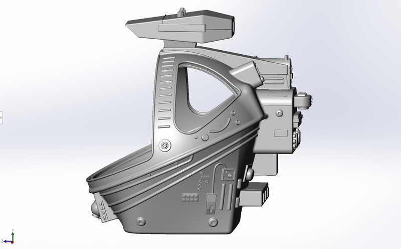 ALIEN Spacesuit Helmet Printable Replica