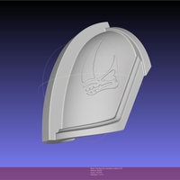 Mandalorian Beskar Shoulder Mudhorn Signet - Thumbnail 1