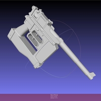 Small Attack On Titan Season 4 Gear Gun Handle 3D Printing 540834