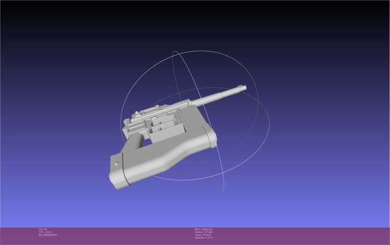 Attack On Titan Season 4 Gear Gun Handle 3D Print 540837