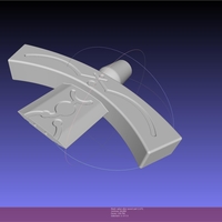 Fate Saber Alter Sword Printable Assembly - Thumbnail 1