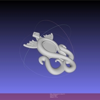 Final Fantasy XIV Yshtola Snake Pendant  - Thumbnail 1