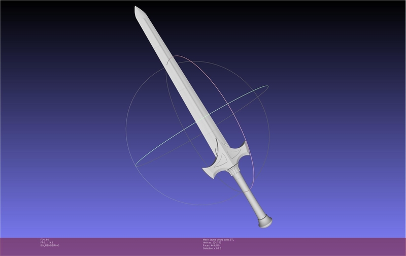RWBY Jaune Arc Sword