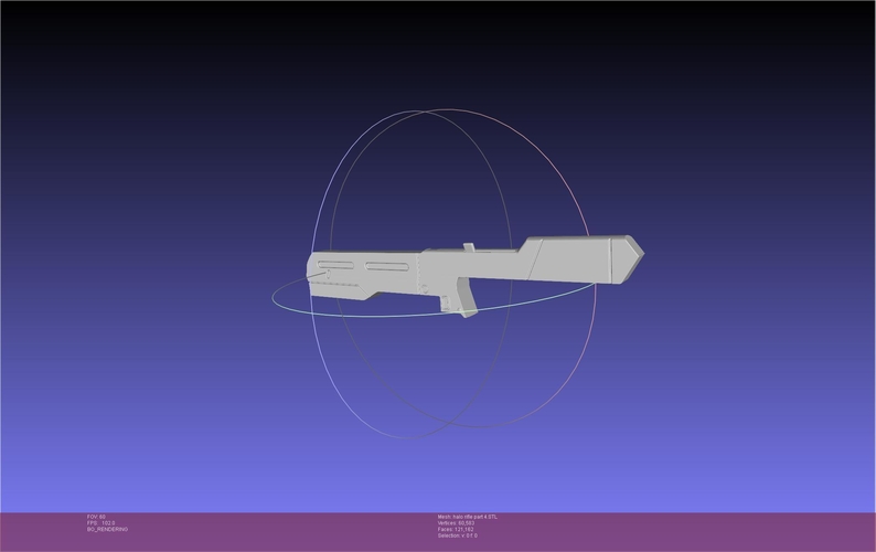 HALO Assault Rifle MA5B 3D Print 540884