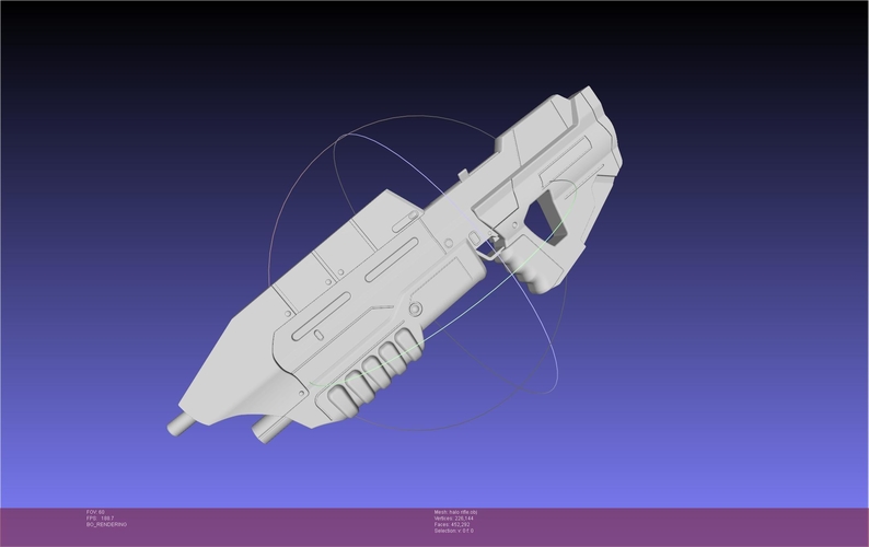 HALO Assault Rifle MA5B 3D Print 540889