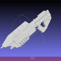 Small HALO Assault Rifle MA5B 3D Printing 540889