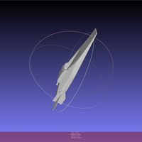 NASA X-43 Scramjet Experimental Plane Printable Miniature - Thumbnail 1