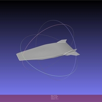 NASA X-43 Scramjet Experimental Plane Printable Miniature - Thumbnail 2