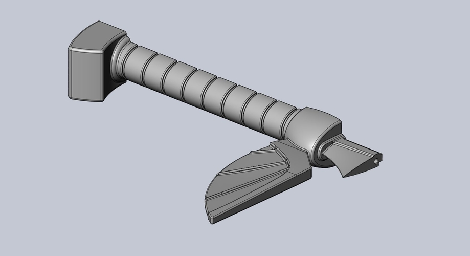 Fairy Tail Erza Scarlet 3D-Printable Sword Assembly 3D Print 540906