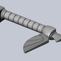 Fairy Tail Erza Scarlet 3D-Printable Sword Assembly - Thumbnail 1